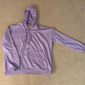 Purple American Eagle Hoodie Plain